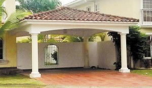 Residencia donde vivia el embajador de Nicaragua en Panama Antenor Ferrey.. foto cortesia de TVN