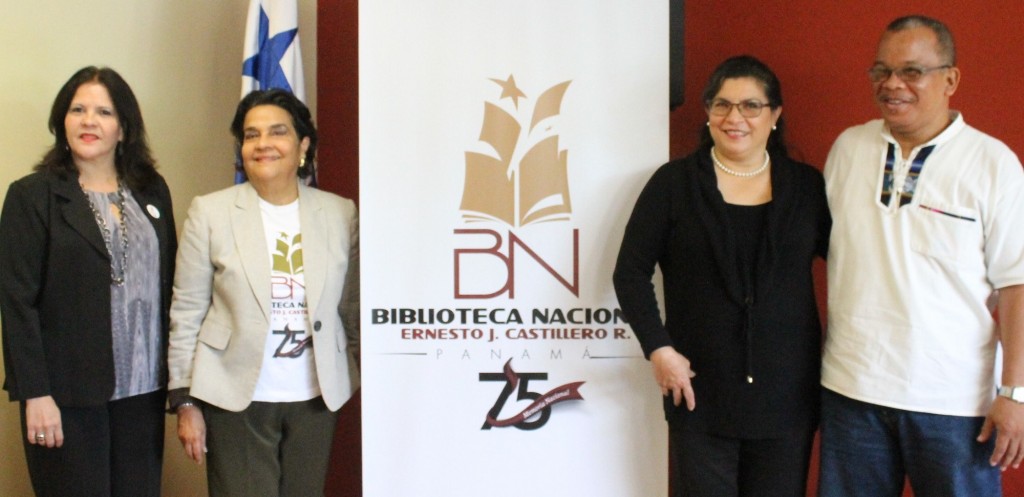 Guadalupe Rivera, directora técnica_ María Majela Brenes, directora general_ Briceida Joyce, directora de Sello Editorial y Mario Hudson, curador.